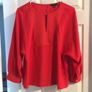 J. Crew Blouse, Bright Cerise